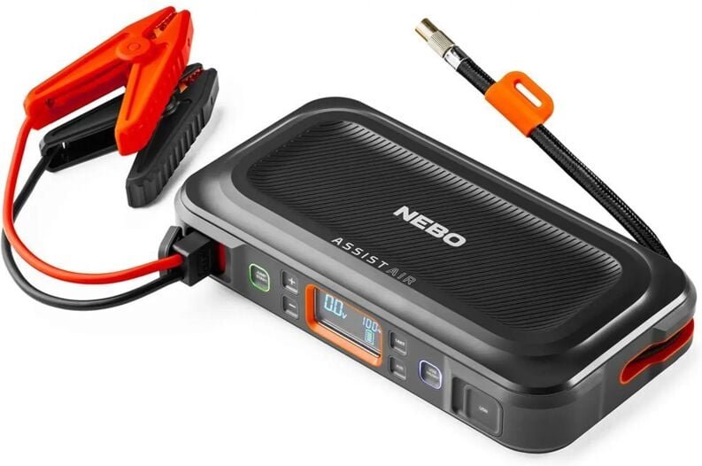Starter + Luftkompressor Assist Air Jump Starter NEBO