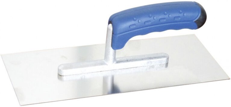 Edelstahl-Spachtel mit Zweikomponenten-Griff, Edelstahl-Spachtel 28 x 12