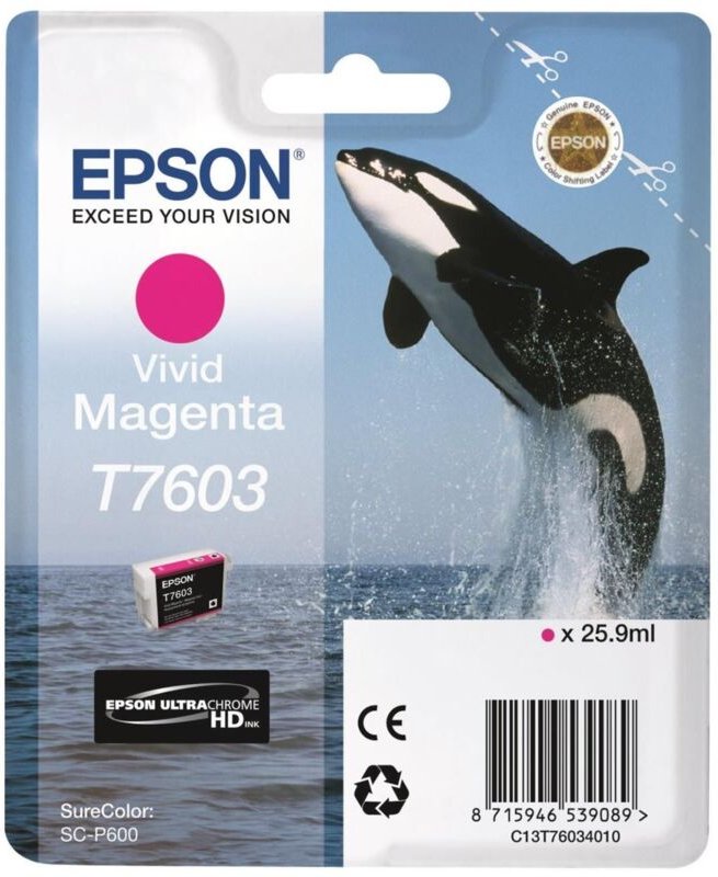 Epson T7603 - 25.9 ml - Vivid Magenta - original