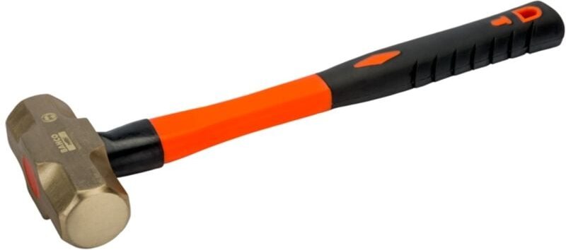 Bahco - Schlagfester Alu-Bronze-Hammer 5 Kg mit Glasfaserstiel - bacho - Ns502-5000-FB