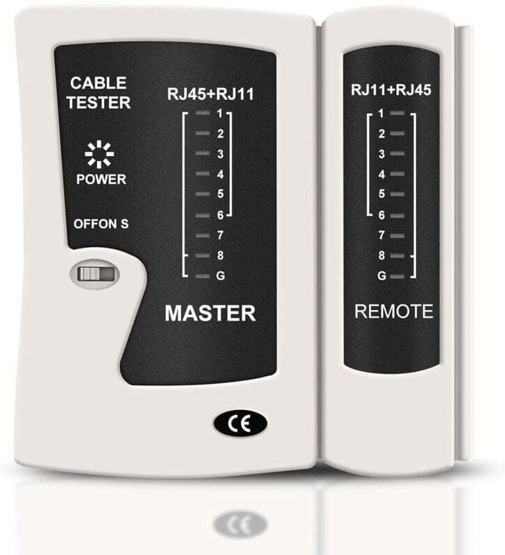 Testeur CAVI, testeur direct CAVI, testeur de patch CAVI (RJ45/RJ11), testeur CAVI LAN, testeur téléphonique CAVI, teste...