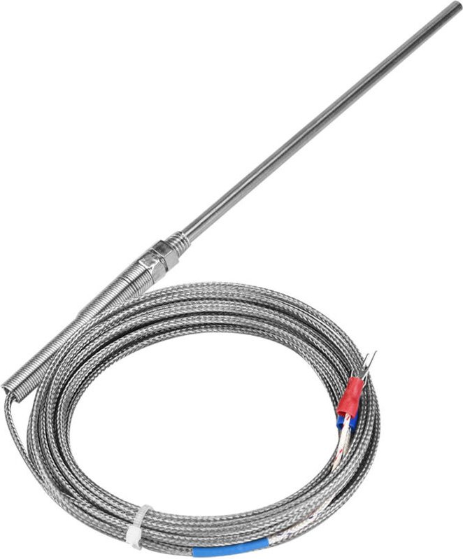 Thermoelement-Sonde Typ M8 mit K-Gewinde und 150 mm Temperaturfühlerdraht, 0–400 °C, schnelle Ansprechzeit, hochpräzise ...