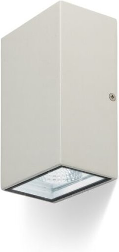 Dixie Wandleuchte 10x16 weiss 230V/350mA led 2x5W 84° IP54 3000K