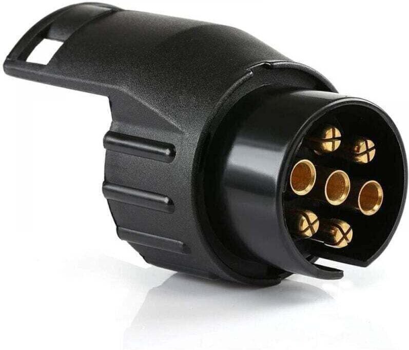 1 Stück Anhängeradapterstecker, XU, Universalzubehör, wasserdichter 7-poliger auf 13-poliger Anhängerkupplungsadapter, k...