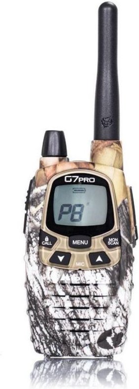 Midland G7 PRO Mimetic Funksprechgerät 69 Kanäle 446.00625 - 446.09375MHz (PMR), 433.075 - 434.775MHz (LPD) Camouflage