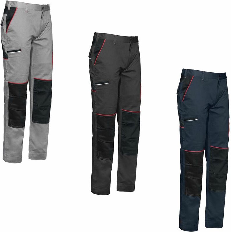 Issaline Stretch Boom 9030B Arbeitshose - L - Anthrazit