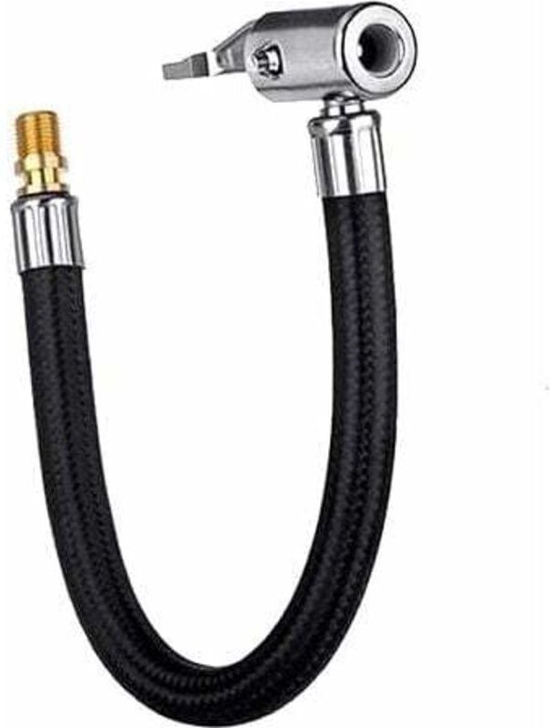 Autoreifen-Füllschlauch – Füllschlauch, Luftpumpen-Verlängerungsrohr-Adapter, verdrehter Reifen-Luftanschluss, Verriegel...