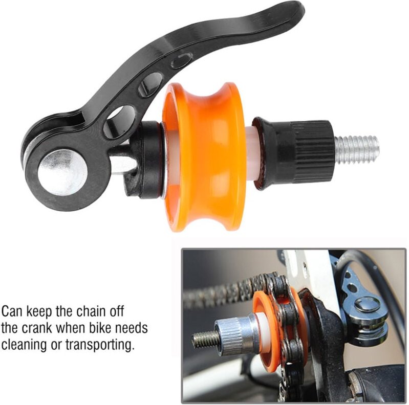 Ej.life - Kettenhalter, Kettenhalter Fahrrad Steckachse Schnellspanner Reinigungswerkzeug für die Reinigung Reparatur Wa...