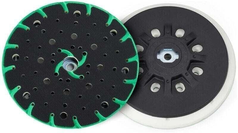 150-mm-Schleifteller mit Staubabsaugung - M8-Gewinde - Kompatibel mit 150-mm-Exzenterschleifern von Bosch, Makita usw. (...