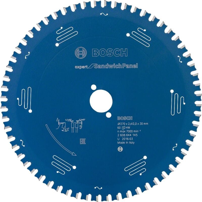 Professional Sandwich-Panel Kreissägeblatt (2608644145) - Bosch