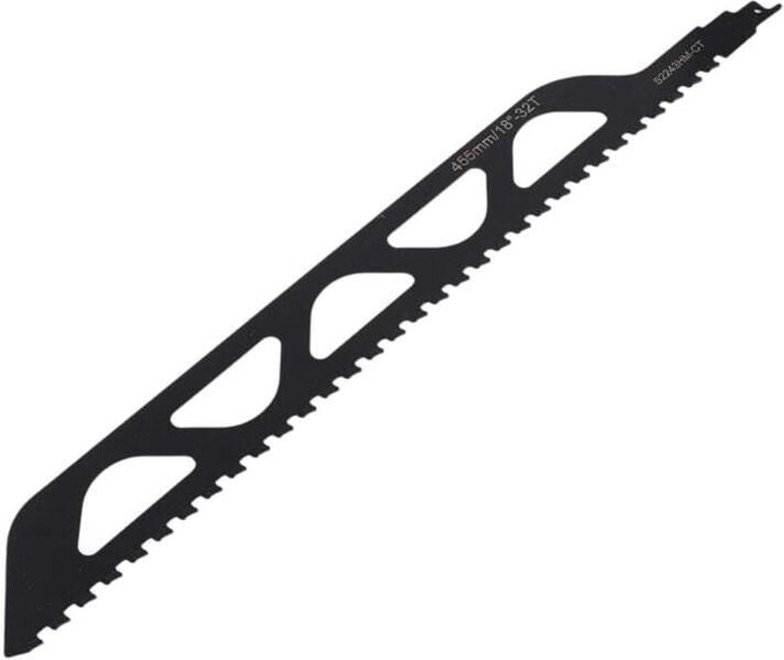 Wolframkarbid-Säbelsägeblatt für porösen Beton, Faserzement, Ziegel, 455 mm (17,9 Zoll)