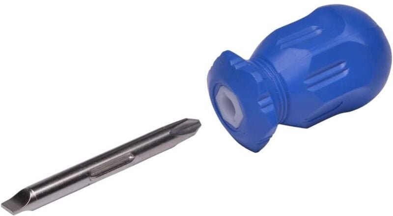 SW-Stahl 31200L Umsteck-Schraubendreher Schlitz + Kreuz I Kreuzschraubendreher PH2 I Schlitzschraubendreher 6 mm I 2 in ...