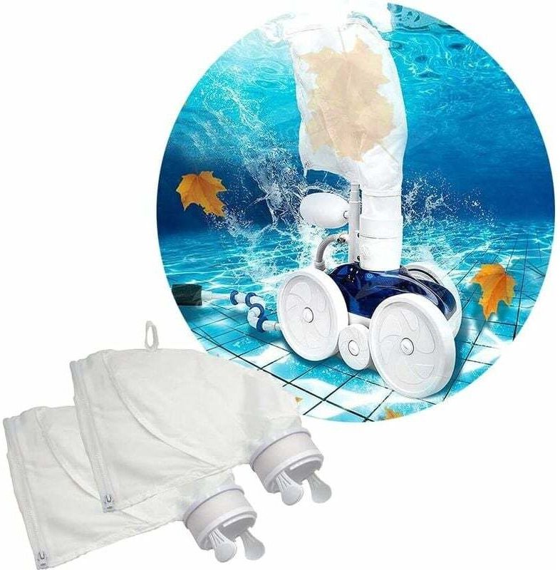 Reinigungsbeutel für Poolfilter, 280/480-Poolreinigungsbeutel mit Ersatzfiltern für den Werkzeugraum