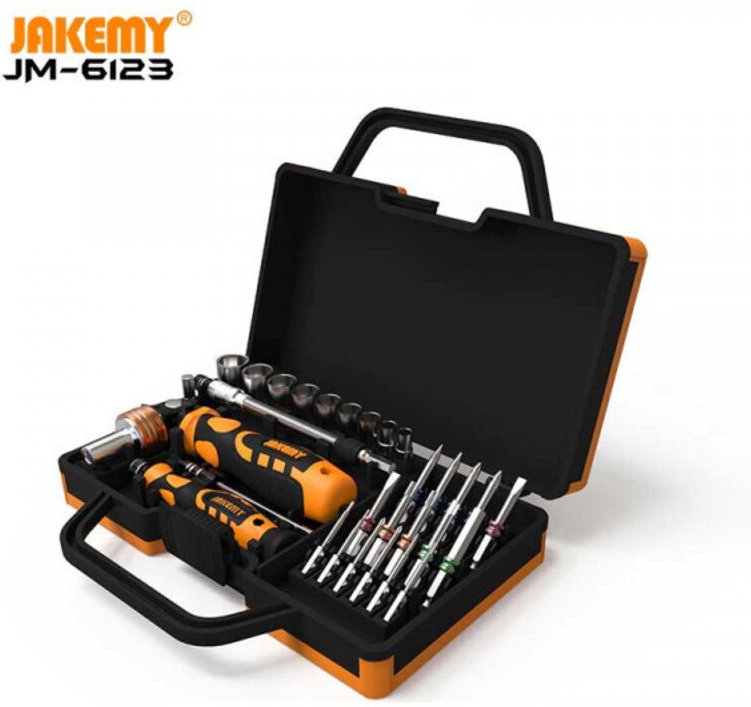 JAKEMY JM-6123 31-teiliges Schraubendreher-Set