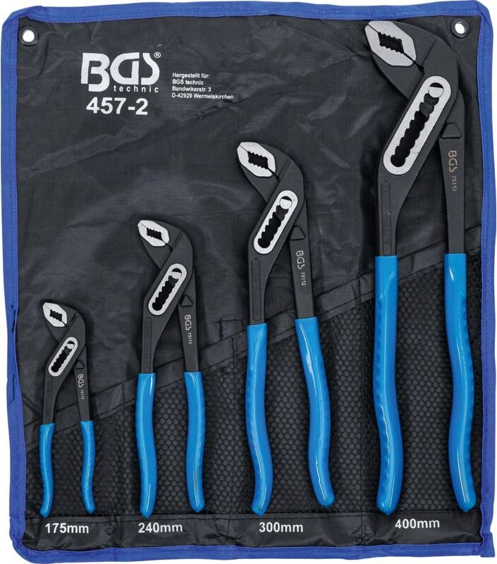 Bgs Technic - Wasserpumpenzangen-Satz 4-tlg.
