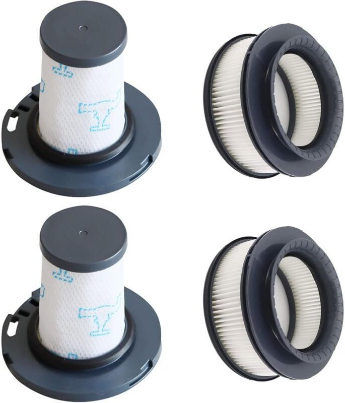 4-teiliges HEPA-Ersatzfilter-Zubehörset für Rowenta X-Force Flex 11.60, 14.60, 15.60 Animal Staubsauger RH9878, RH9898, ...