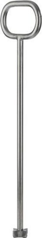 Kanaldeckelheber Länge 800 mm mit Kreuzfuß verzinkt