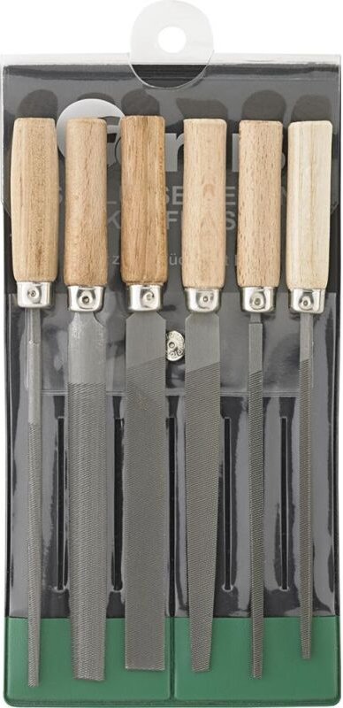 Schlüsselfeilen-Satz 100mm H2 Tasche FORTIS