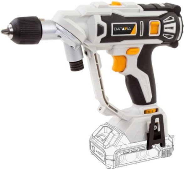 Batavia - Akkuschrauber/Bohrmaschine in einem Twin Drill® Exkl. Akku und