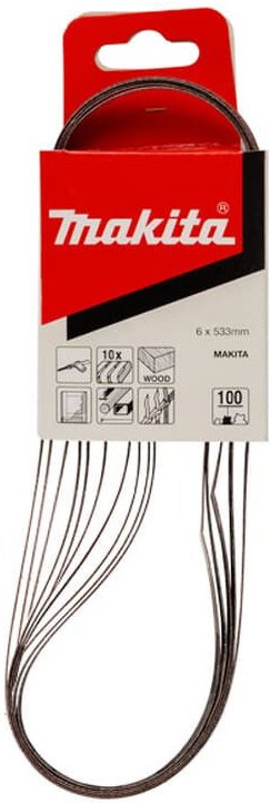 Schleifband 6 mm K100 10 St. - A-34540 - Makita