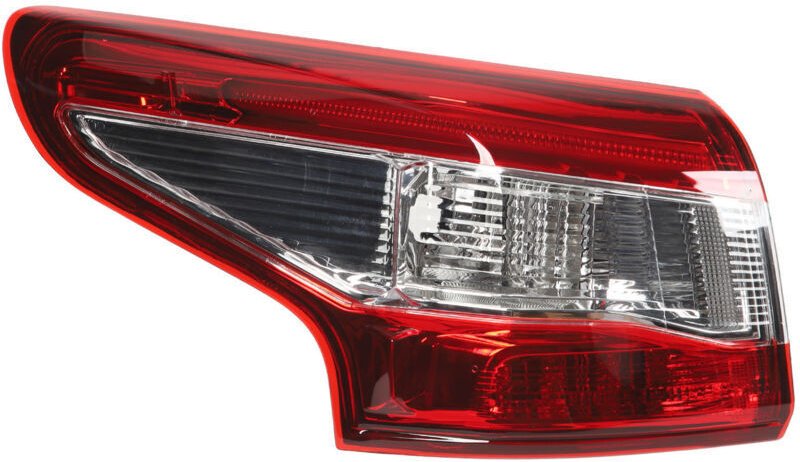 Wasserdichte und stoßfeste LED-Rückleuchte für den äußeren Kotflügel des Toyota Qashqai MK2 J11 (2014–2016), 12 V, links...