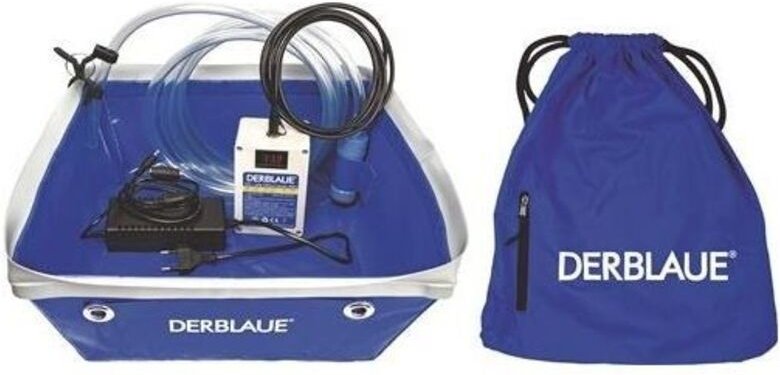 Der Blaue Akku-Set inkl. Profi-Wanne, Pumpsystem, Akku