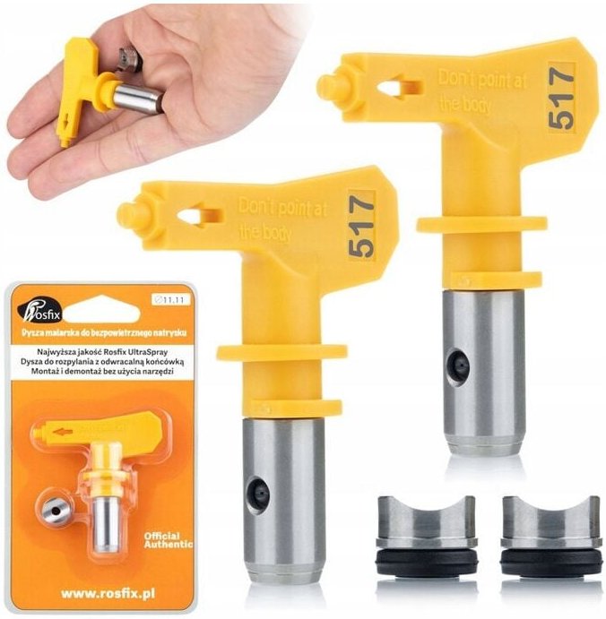 Rosfix 2x Lackierdüse Modell 517
