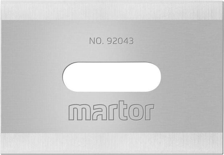 Industrieklinge Nr. 92043 Länge 26 mm Breite 18,5 mm Stärke 0,4 mm