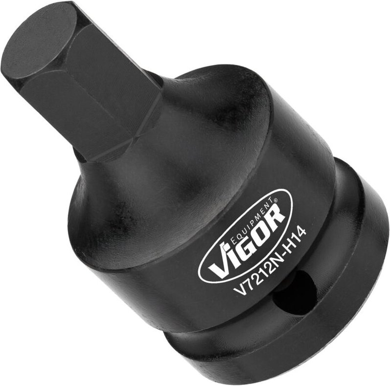 Schlagschrauber Schraubendrehereinsatz ∙ V7212N-H14 ∙ 3/4 Zoll (20 mm) Vierkant hohl ∙ Außen Sechskant Profil, Außen Dop...