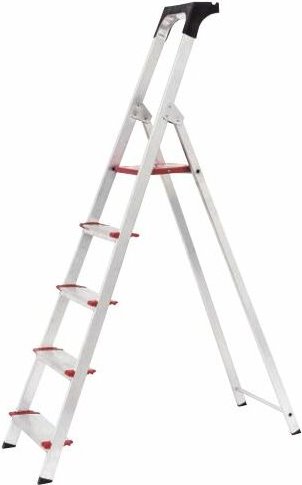 Komfortable Leiter, 03, 3 Stufen, mit Werkzeugaufnahme Marchetti 21523