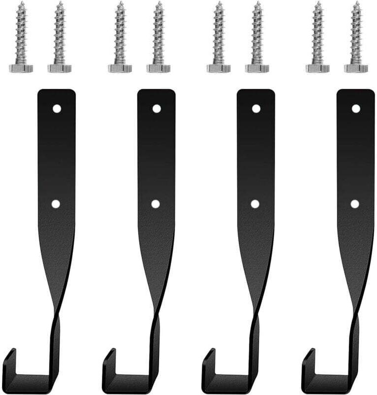 Un ensemble de 4 crochets de rangement pour tronçonneuse, robustes et durables, multifonctionnels, faciles à utiliser, à...
