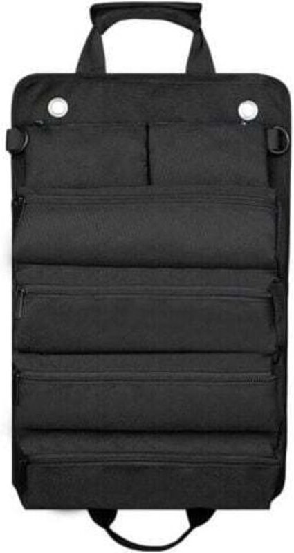 Elektriker-Set, Rollen-Typ, Elektriker-Tasche, Aufbewahrungstasche, Hängetasche, Auto-Montage-Hardware-Kit – Schwarz