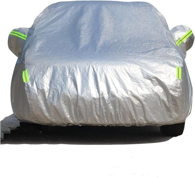 Autoabdeckung Outdoor suv, Universal wasserdichte Autoabdeckung Anti Hagel Anti uv mit Reißverschluss, 490 x 160 x 190cm...