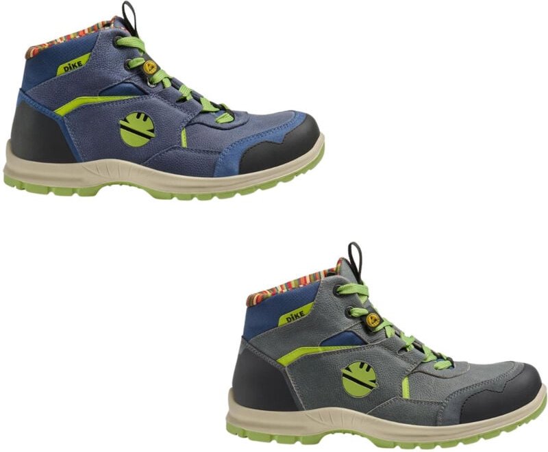 Dike Awake H S3L SR FO ESD Sicherheitshochschuhe - 42 EU - Grau