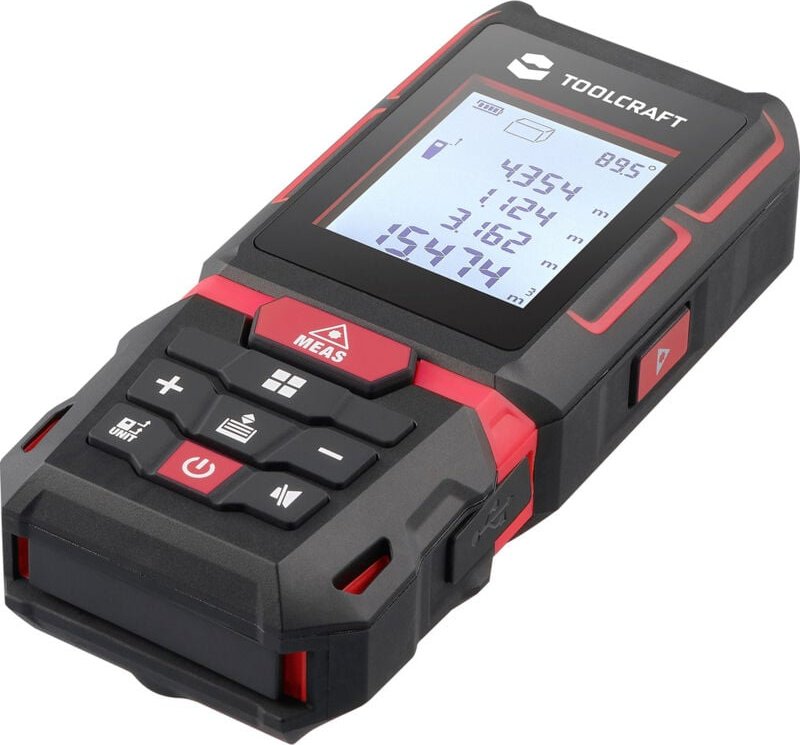 Toolcraft - ldm XG60 l Laser-Entfernungsmesser 60 m