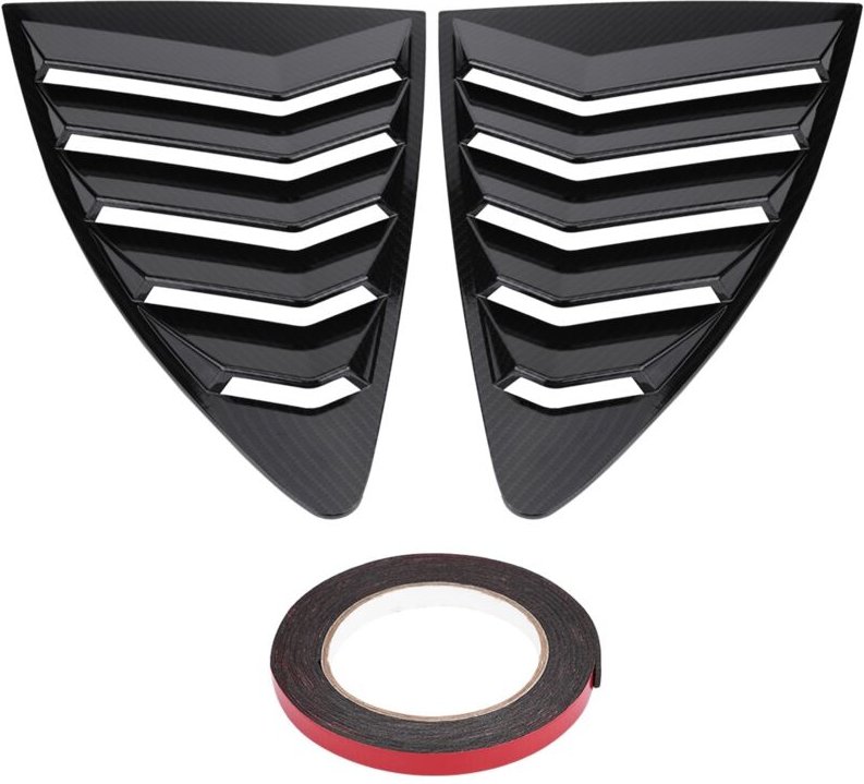 Keenso Universal Long Height Panels SE 86 / Anpassung für FRS für 13-18 für individuelle Optik (Glanzschwarz) (Carbonfas...