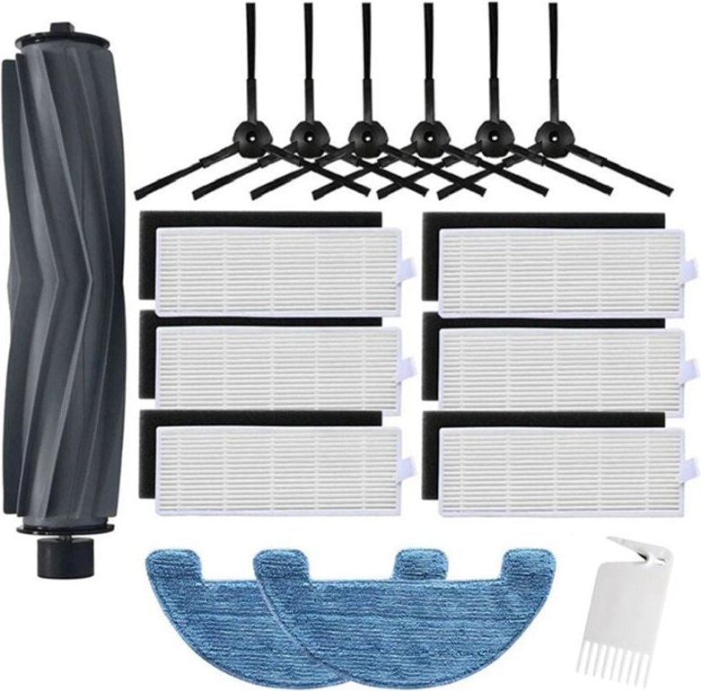 Für osoji 950 990 680 870 Roboter Wichtigsten Seite Pinsel Hepa-Filter Mopp Tuch