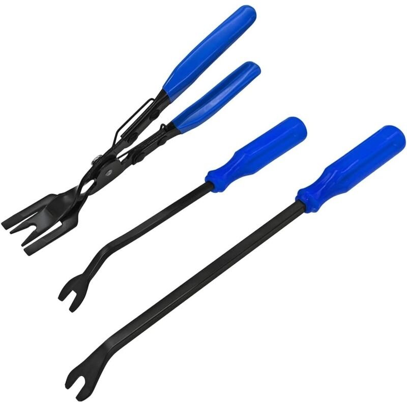 3-teiliges Werkzeugset zum Entfernen von Autoverkleidungen, Clip-Entfernerzange, Clip-Entfernerzangen-Set zum Entfernen ...