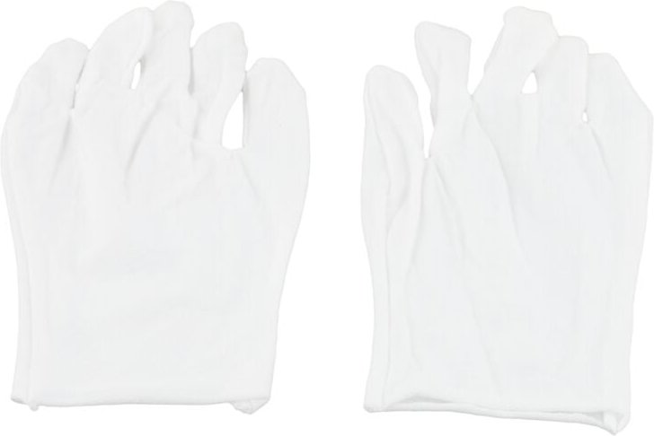 Weiße Baumwollhandschuhe, antistatische Schutzhandschuhe für Hausarbeiter