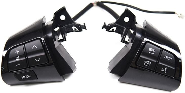Tlily - Lenkrad Audio Control Taste Cruise Schalter 84250-02230 für/Wish Altis 2010-2013 Helle Schwarz