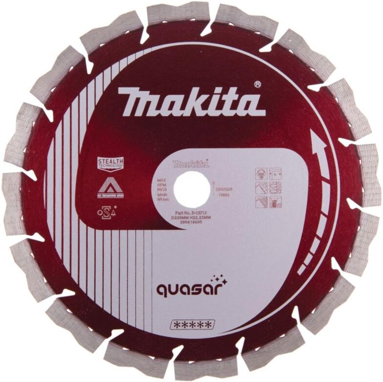 Diamantscheibe 230x22,23 quasar - Makita