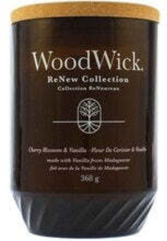 Woodwick - renew cherry blossom vanilla cherry blossom and vanilla 1840g