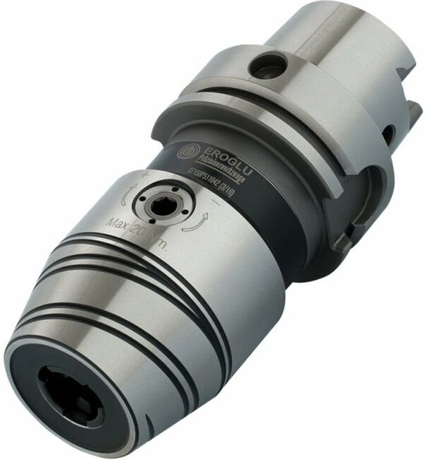 NC-Bohrfutter hsk-a 100 mit zentraler Kühlmittelzufuhr 1,0-13 mm