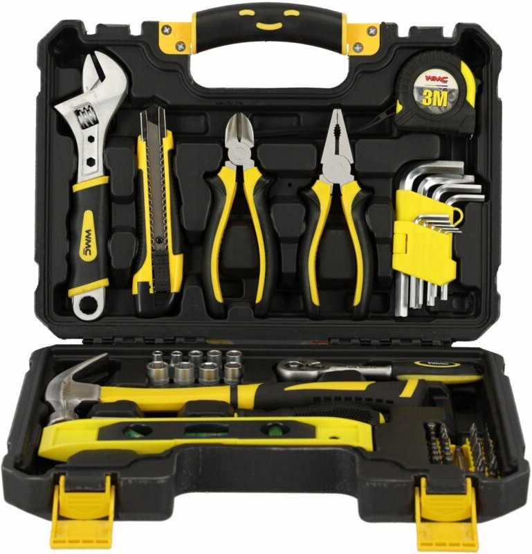 Thumbnail - WMC WERKZEUGSATZ 60 TEILIG Stecknüsse Bits Zangen