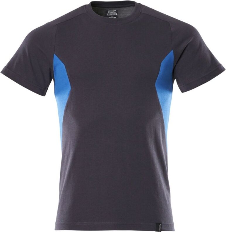 Mascot T-Shirt ACCELERATE 18082 Gr. L schwarzblau/azurblau
