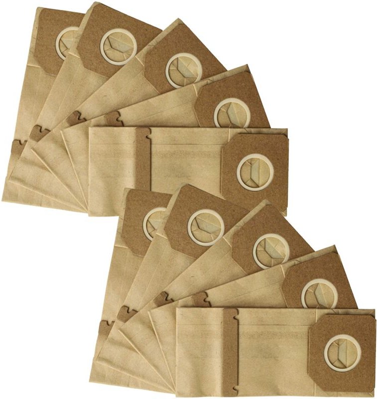 10x Turbofilter kompatibel mit Metabo sr 326, sr 328, sr 216, sr 226, sr e 217 Schwingschleifer, Exzenterschleifer - Pap...