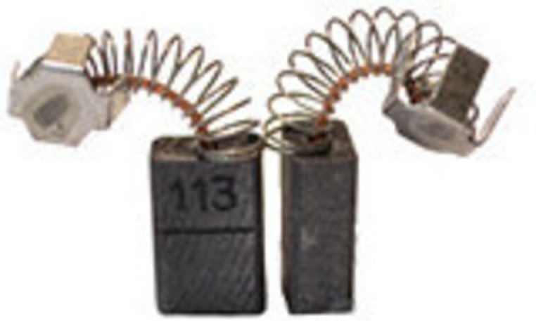 2 Stück anpassbare Kohlen für Makita. Maße: 6 x 10 x 15 mm.