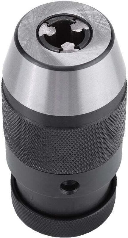 Bohrfutter, 1 Stück MT2-B16 1-16 mm 1/2" Schnellspannbohrfutter aus B16-Stahl mit Selbstklemmung für Drehbank und elektr...