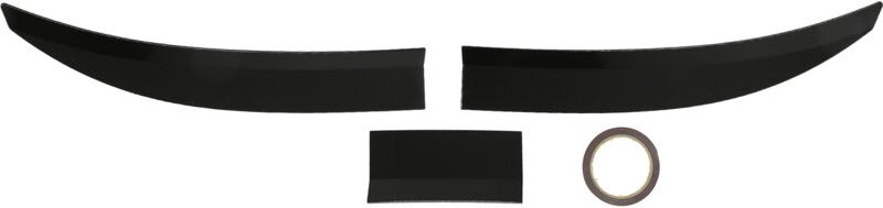 KIMISS Heckspoiler, 3-teilig, glänzend schwarz, verstellbarer Heckklappenspoiler, Universalflügel für Limousinen