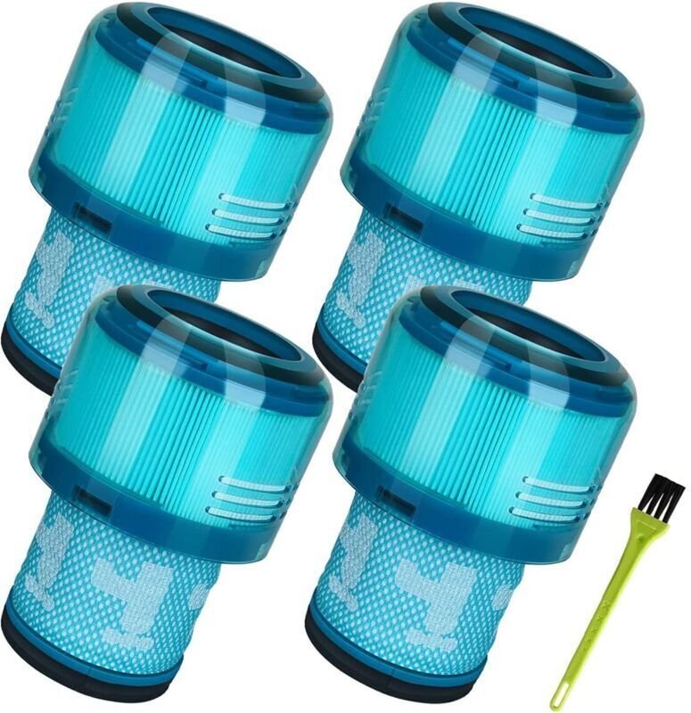 4er-Pack waschbare Ersatzfilter für Dyson V11 V15 SV14 Absolute Animal Outsize Akku-Staubsauger DY-970013-02
